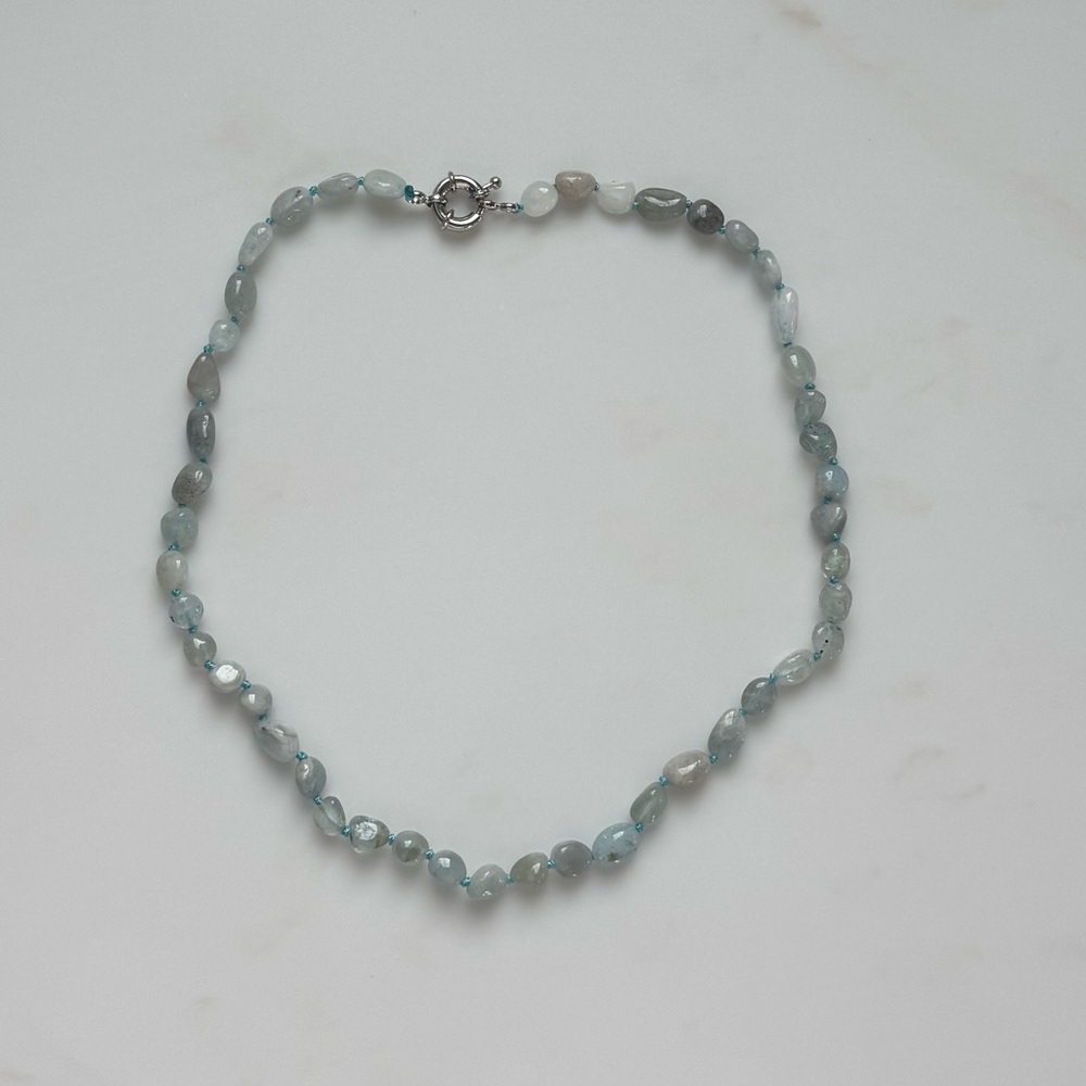 NWOT Tuckernuck Aquamarine Choker